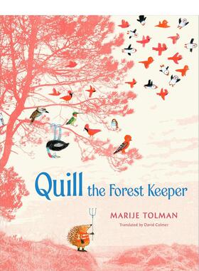 【现货】【博洛尼亚获奖插画师Marije Tolman】森林守护者奎尔 Quill the Forest Keeper 英文进口原版儿童绘本