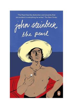 【预售】【诺贝尔文学奖约翰·斯坦贝克】珍珠 时尚插画师Bijou Karman系列封面 The Pearl 英文进口原版文学小说图书John Steinb