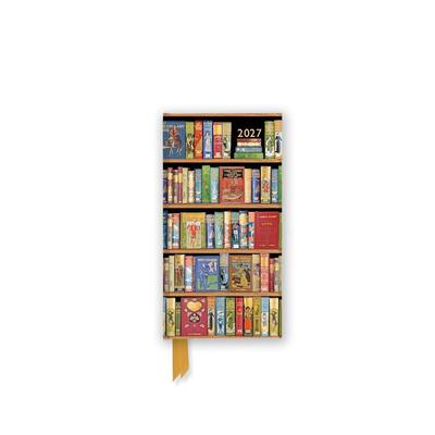 【预售】博德利图书馆：书架 2027年豪华超薄日历记事本 Bodleian Libraries: Bookshelves Slimline  Diary Planner英文进口原版
