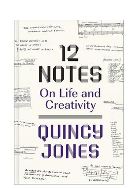 【现货】 12个笔记：关于生活和创造力 12 Notes: On Life and Creativity，英文原版图书籍进口正版 Quincy Jones 心灵/励志 Abra