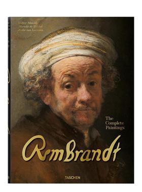 【预售】【TASCHEN】伦勃朗作品全集Rembrandt. The Complete Paintings 英文进口原版艺术画册画集Marieke de Winkel, Ru