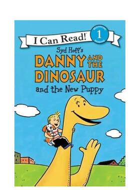 【现货】Danny and the Dinosaur and the New Puppy，【丹尼和恐龙】 英文原版图书籍进口正版 Hoff 儿童分