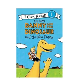 【现货】Danny and the Dinosaur and the New Puppy,【丹尼和恐龙】 英文原版图书籍进口正版 Hoff 儿童分
