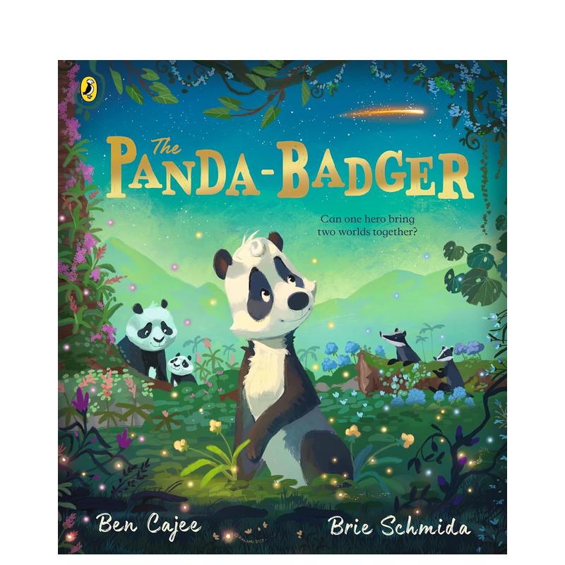 【预售】熊猫獾 The Panda-Badger 英文进口原版儿童绘本图书Cajee Ben自我认知/情绪管理图片