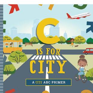 for Ashley 现货 Marie 6岁自然拼读Mireles C代表城市C 儿童图书3 City英文进口原版
