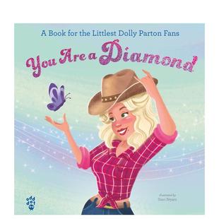 多莉·帕顿粉丝 Bry Staci 儿童绘本图书Odd 预售 你是一颗钻石：献给小 Dot; Are You illustrated Diamond英文进口原版