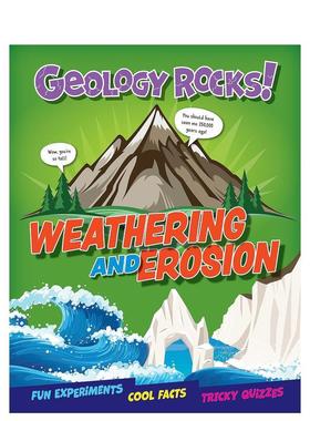 【预售】地质岩石：风化和侵蚀Geology Rocks!: Weathering and Erosion英文进口原版儿童图书Claudia Martin