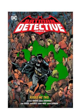 【预售】蝙蝠侠：侦探漫画 第4卷：给我出个谜语 简装版 Batman: Detective Comics Vol. 4  英文漫画 外文进口原版图书籍DC