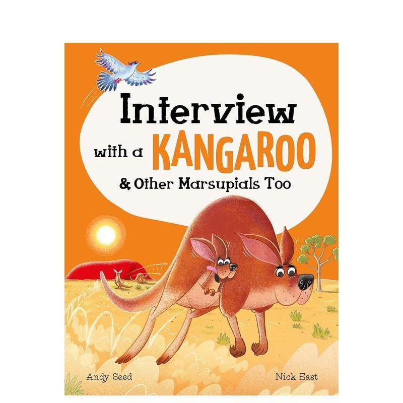 【现货】动物采访：袋鼠与其它有袋动物Interview with a Kangaroo: and Other Marsupials Too 英文进口原版儿童绘本图书 6-9岁,书籍/杂志/报纸,儿童读物原版书,淘宝优惠券,粉丝福利购,淘宝优惠卷