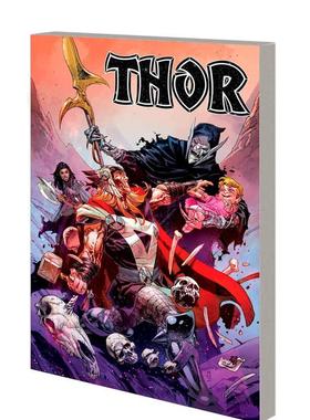 【预售】雷神 唐尼-凯茨  卷5：撒诺斯的遗产 Thor By Donny Cates Vol. 5: The Legacy Of Thanos 英文漫画 外文进口原版图书籍M