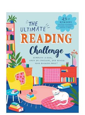 【现货】The Ultimate Reading Challenge ，超级阅读挑战：25个阅读目标 英文原版图书籍进口正版 Weldon Owen 生活图书