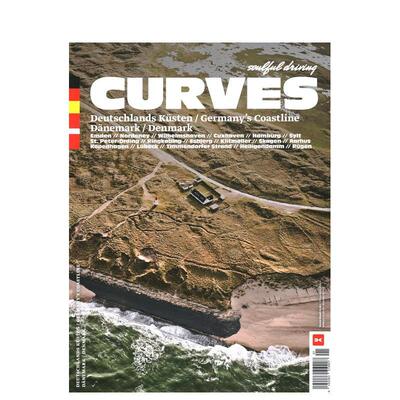 【预售】曲线：德国海岸线 | 丹麦（德语 / 英语对照） Curves: Germany's Coastline | Denmark 英文进口原版旅行图书 Stefan Bo