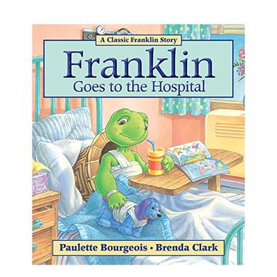 【预售】富兰克林去医院Franklin Goes to the Hospital (Classic Franklin Stories)英文进口原版儿童绘本图书 自我认知/情绪管理
