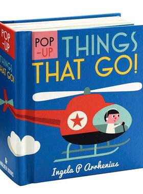 【现货】【立体书】交通工具 【Pop-up】Things That Go! 英文进口原版儿童立体图书Ingela P. Arrhenius