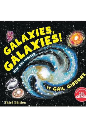 【预售】银河系！（第三版） Galaxies  Galaxies! (Third Edition) 进口原版英文图书青少年读物9岁-12岁Gail Gibbons外文正版
