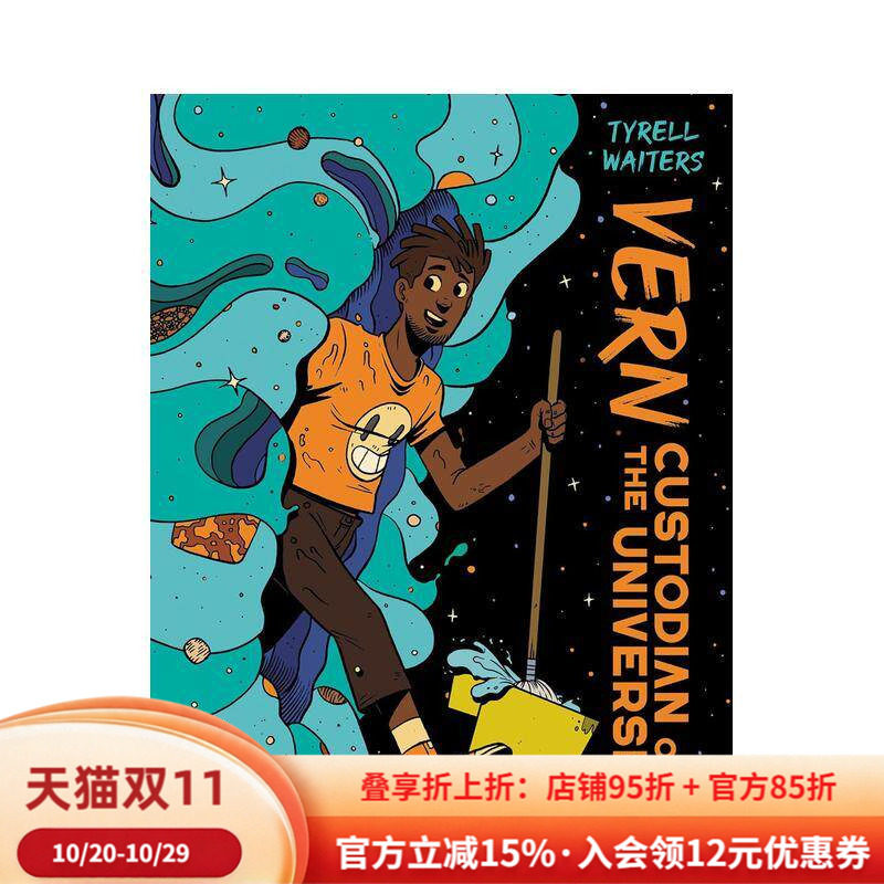 【预售】弗恩：宇宙守护者Vern: Custodian of the Universe【2023英国图书设计与制作奖短名单】英文进口原版儿童漫画图书3-6岁T