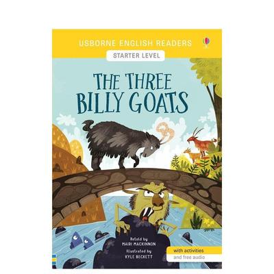 【预售】ER SL The Three Billy Goats三只公山羊 英文进口原版儿童分阶阅读图书 Mackinnon  Mairi3-6岁