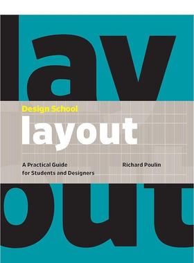 【现货】Design Schoo 设计学校：版式 学生和设计师实用指南 英文原版英文原版图书籍进口正版