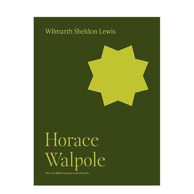 【现货】【梅隆艺术讲座丛书】霍勒斯·沃波尔 Horace Walpole 英文进口原版艺术画册画集Princeton University Press