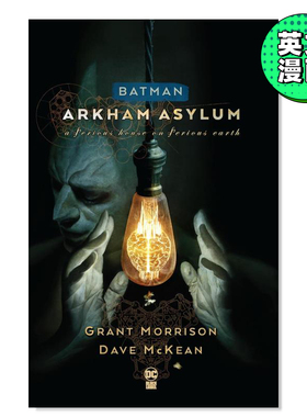 【现货】蝙蝠侠：阿卡姆疯人院 Batman: Arkham Asylum 英文进口原版漫画 GrantMorrisonPage