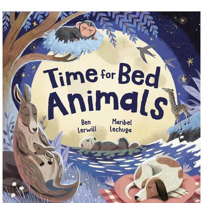 【预售】该睡觉了动物们Time for Bed, Animals 英文进口原版儿童绘本图书 6-9岁 Templar Publishing 动物生态环保