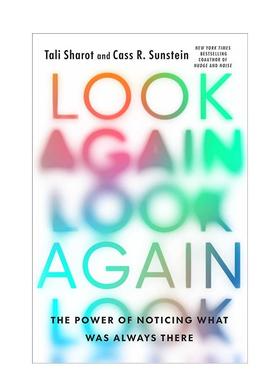【现货】再看一次：去习惯化的探索 Look Again 英文进口原版商业行销图书Tali Sharot and Cass R. Sunstein