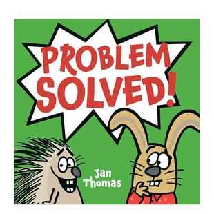 【现货】问题解决了!Problem Solved!英文进口原版图书儿童绘本THOMAS JAN3-6岁