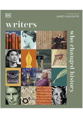 【预售】【DK History Changers】改变历史的作家 Writers Changed History英文进口原版文学传记外文图书DK