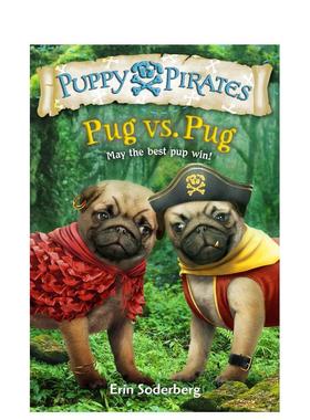 【现货】帕格vs帕格(第6页) Pug Vs. Pug (Pp6) 英文进口原版儿童故事图书Soderberg  Erin外文正版