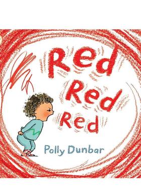 【现货】红红红Red Red Red英文进口原版图书儿童绘本Dunbar P3-6岁