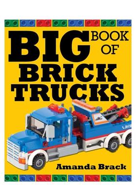 【预售】砖块卡车大书Big Book of Brick Trucks英文进口原版儿童绘本图书3-6岁Amanda Brack