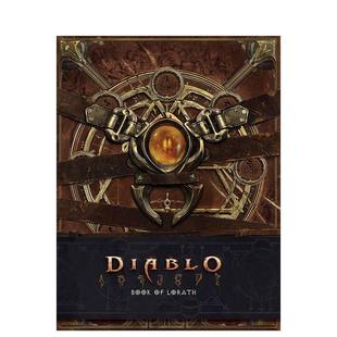 【预售】暗黑破坏神:洛拉斯之书 Diablo: Book of Lorath罗拉斯之书 英文插画原画设定集原版图书进口书籍 精装 Matthew J. Kirby