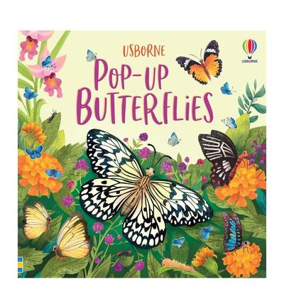 【现货】立体书：蝴蝶Pop-Up Butterflies (Pop-Ups)英文进口原版儿童图书Laura Cowan  Monica Garofalo
