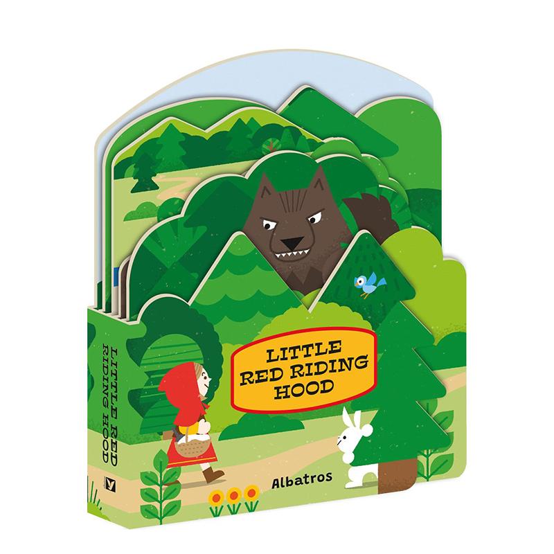 【经典童话异形纸板书】小红帽