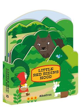 【预售】【经典童话异形纸板书】小红帽【Fairy Tale Shape Books】Little Red Riding Hood英文进口原版儿童趣味图书Radka Piro