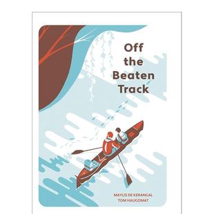 地方Off the 6岁Tom 预售 Haugomat 章节书儿童图书籍3 人迹罕至 Track英文进口原版 Beaten