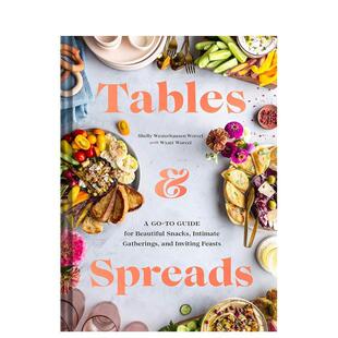 【预售】 Tables & Spreads，餐桌与面包果酱 英文原版图书籍进口正版 餐饮Shelly Westerhausen