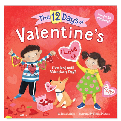 【预售】12天的情人节 12 Days Of Valentine’s 英文儿童章节书 原版图书进口外版书籍Lettice, Jenna