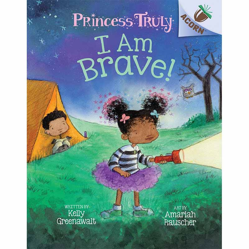 【预售】Princess Truly #5I Am Brave!: An Acorn Book，真心公主5：我很勇敢！Greenawalt, Kelly 儿童绘本-人际关系 书籍/杂志/报纸 儿童读物原版书 原图主图