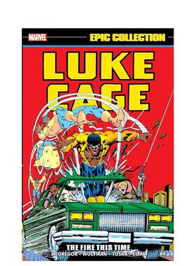 【预售】卢克·凯奇史诗系列：这一次的火灾 LUKE CAGE EPIC COLLECTION: THE FIRE THIS TIME  英文漫画 外文进口原版图书籍Marv