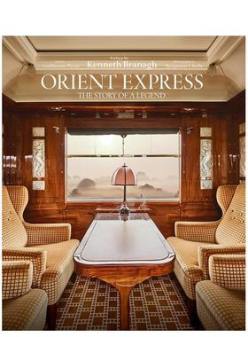 【预售】东方快车 Orient Express 英文进口原版工业产品设计图书Guillaume Picon|Benjamin Chelly|Kenneth Branagh