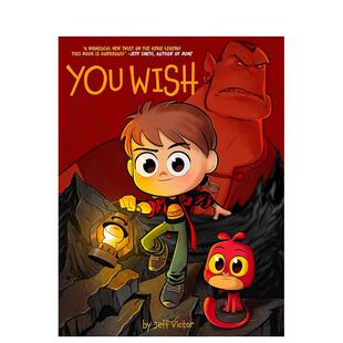 Wish Shelf Top 第1册 预售 You 英文儿童漫画 Book Victor 你 Jeff 愿望