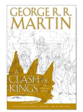 【现货】王的陨落卷4 A Clash of Kings: Volume Four 英文进口原版漫画正版图书籍Joshua Williamson