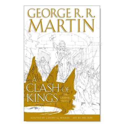 【现货】王的陨落卷4 A Clash of Kings: Volume Four 英文进口原版漫画正版图书籍Joshua Williamson