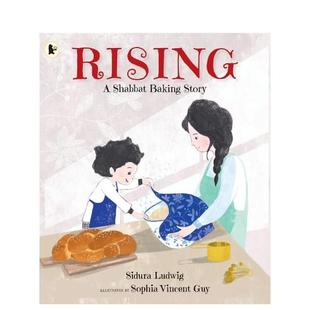 Shabbat Ludwig外文 面团 儿童绘本图书Sidura Story英文进口原版 Baking Rising 苏醒 预售