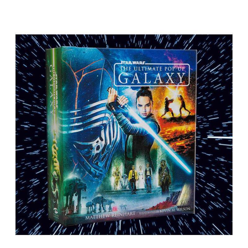 【现货】星球大战:终极立体银河系Star Wars: The Ultimate Pop-Up Galaxy英文进口原版儿童图书6-9岁立体书Matthew Reinhart