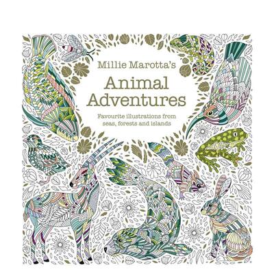 【预售】Millie Marotta's Animal Adventures: Favourite illustrations from seas forests and islands米莉·马洛塔的动物历险