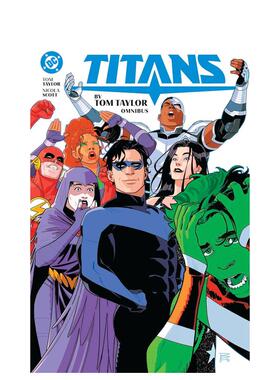 【预售】泰坦战队 by汤姆?泰勒 合集 Titans by Tom Taylor Omnibus英文漫画进口原版图书籍正版 DC图像小说Tom Taylor  Travis M