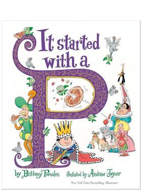 【现货】一切始于字母P It Started with a P英文进口原版儿童绘本图书Flamingo