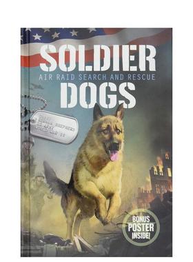【现货】 Soldier Dogs 1: Air Raid Search and Rescue军犬1:空袭搜救 英文原版图书 Sutter 儿童分阶阅读